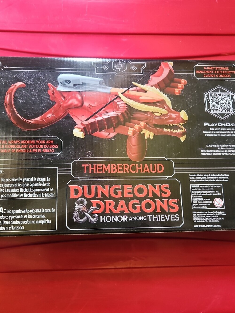 NERF Crossbow Blaster Dungeons Dragons Honor Among Thieves: NEW IN BOX